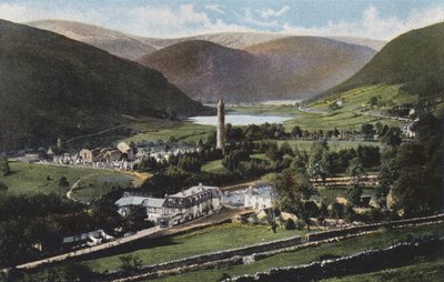 Irland: Glendalough, County Wicklow (farget bilde) av Photographer Irish