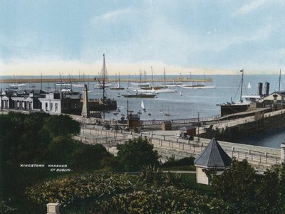 Kingstown Harbour, Co Dublin (fargebilde) av Photographer Irish