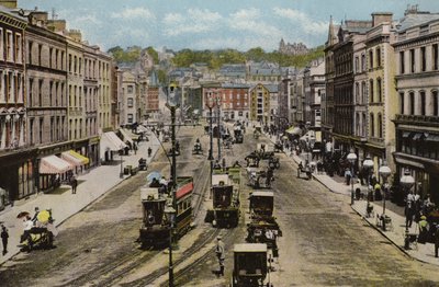 Sør-Irland: Patrick Street, Cork (farget bilde) av Photographer Irish