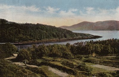 Sør-Irland: River Blackwater ved Kenmare, County Kerry (farget bilde) av Photographer Irish