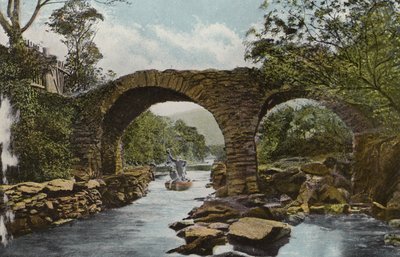 Sør-Irland: The Old Weir Bridge (Shooting the Rapids), Killarney (farget bilde) av Photographer Irish