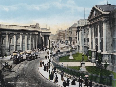 Trinity College, Dublin (fargebilde) av Photographer Irish