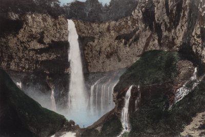 Japan, ca. 1912: Kegon Fall, Nikko (bilde) av Photographer Japanese