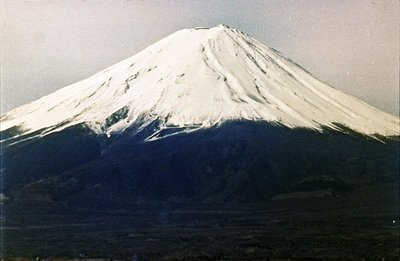 Mount Fuji, sett fra Kawaguchi-sjøen (bilde) av Photographer Japanese