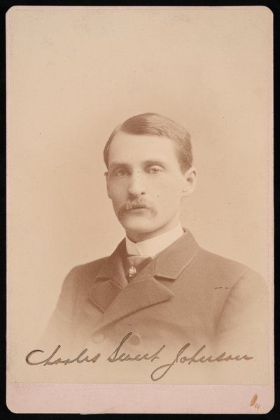 Portrett av Charles Sweet Johnson, 1870-1871. av Photographic Art Company
