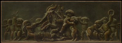 Spedbarn Bacchanal, 1780-tallet. av Piat Joseph Sauvage