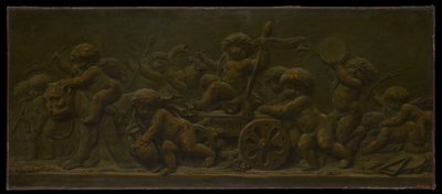 The Triumph of Bacchus, 1780-tallet. av Piat Joseph Sauvage