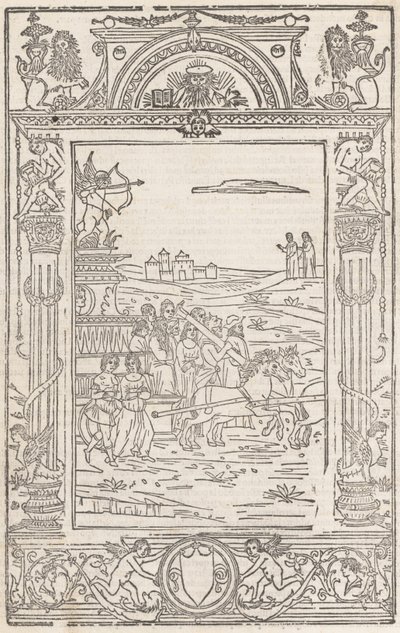 Opera..Triumphi, Sonnets, & Canzone.., 15. februar 1508. av Pico Master