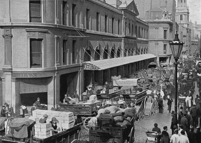 Billingsgate Market, City of London, c1900 1911 av Pictorial Agency