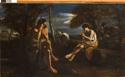 Mercury setter Argus i søvn, ca. 1645-55 av Pier Francesco Mola