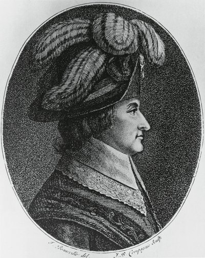 Portrett av Lazare Nicolas Marguerite, Comte Carnot (1753-1823), fransk general, politiker, ingeniør og matematiker, gravering av Blaise Nicolas Le Sueur