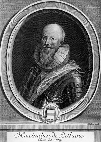 Portrett av Maximilien de Bethune av Blaise Nicolas Le Sueur