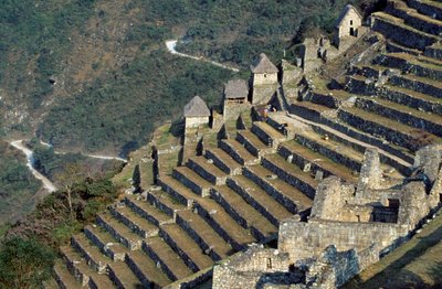 Terrasser, Machu Picchu (Unescos verdensarvliste av Blaise Nicolas Le Sueur