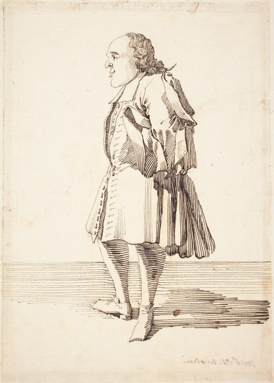 Abbed Antonio Niccolini av Pier Leone Ghezzi