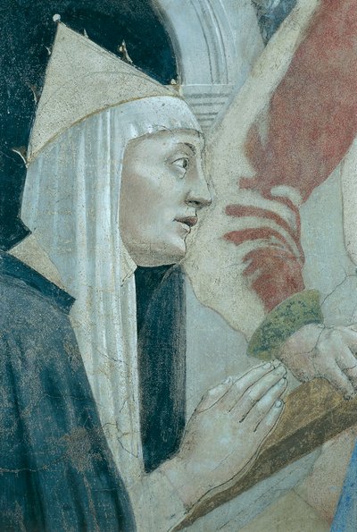 Detalj fra The Legend of the True Cross som viser oppdagelse og verifisering av True Cross, av Piero della Francesca av Piero della Francesca