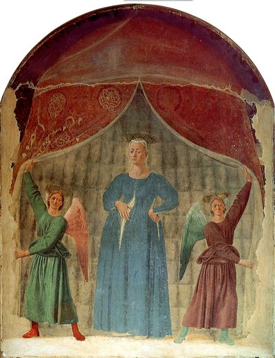 Madonna del Parto, ca 1460 av Piero della Francesca