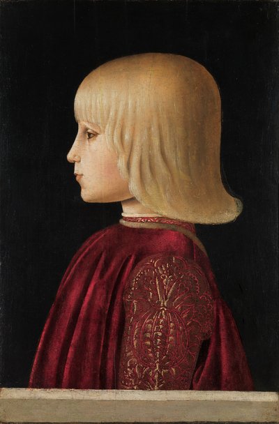 Portrett av en gutt Guidobaldo Da Montefeltro, ca 1479. av Piero della Francesca
