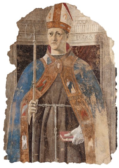 Saint Louis av Toulouse, 1460. av Piero della Francesca