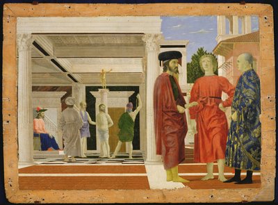 The Flagelation of Christ, ca. 1463-4 (tempera på panel) av Piero della Francesca