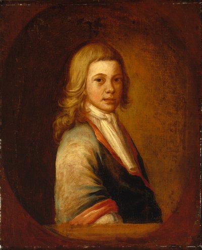 Portrett av en gutt, ca. 1711-1716 av Pierpont Limner