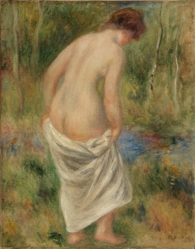 Etter badet av Pierre-Auguste Renoir