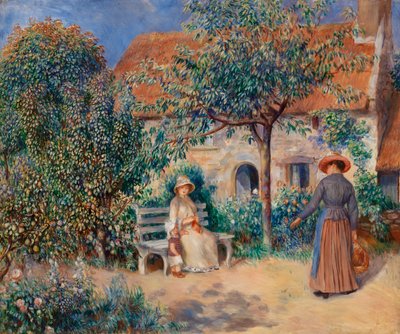 I Bretagne av Pierre-Auguste Renoir