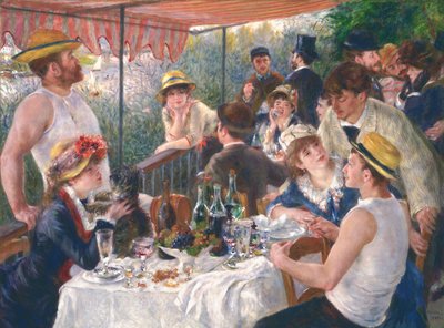 Lunsj for båtpartiet av Pierre-Auguste Renoir