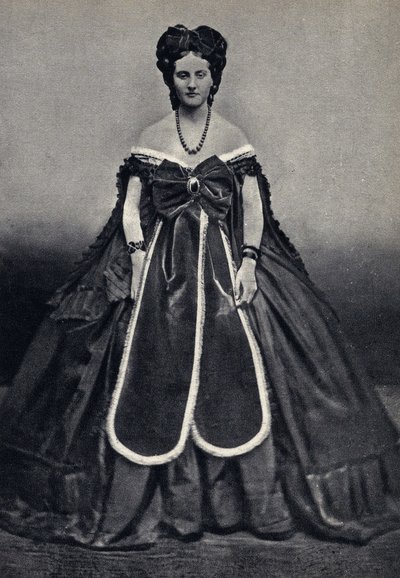 Portrett av den "halv verdslige", Castiglione av Pierson. Fotografi, sent på 1800-tallet, av Pierre Louis Pierson