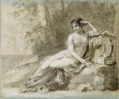 Studer for et portrett av keiserinne Joséphine av Pierre Paul Prudhon