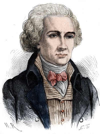 Portrett av Jean Etienne Marie Portalis. Fransk jurist og politiker (1746 -1807) basert på Pierre Gautherots maleri. av Pierre (after) Gautherot