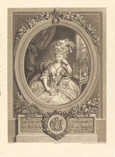 De spirende begjærene av Pierre Adrien Le Beau after Nicolas Tanché