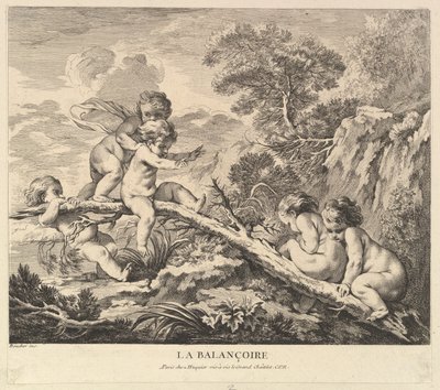 Swing, ca. 1738. av Pierre Alexandre Aveline