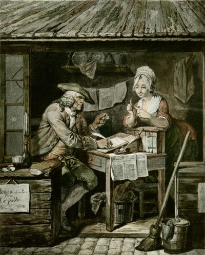 Den offentlige skriveren av Pierre Alexandre Wille