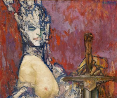 Salome (olje på lerret) av Pierre Amedee Marcel Beronneau