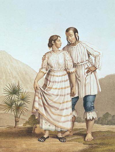 Meksikansk indisk kostyme, fra 