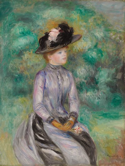 Adrienne, ca. 1878 av Pierre Auguste Renoir