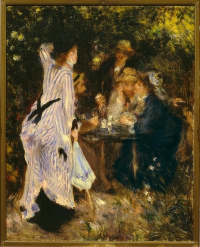I hagen (Under arbor, Moulin de la Galette) av Pierre Auguste Renoir