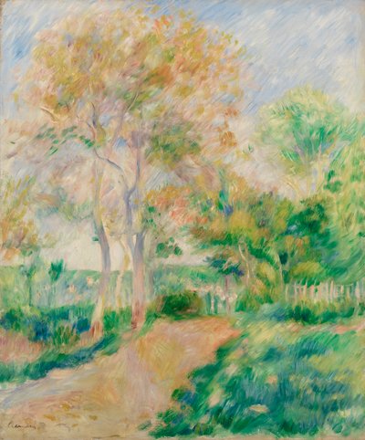 Høstlandskap av Pierre Auguste Renoir