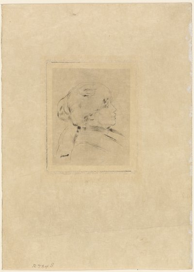 Berthe Morisot av Pierre-Auguste Renoir