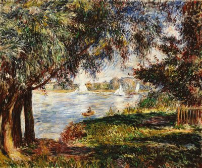 Bougival, 1888 av Pierre Auguste Renoir