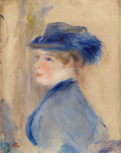 Byste av en kvinne (Buste de femme) av Pierre Auguste Renoir