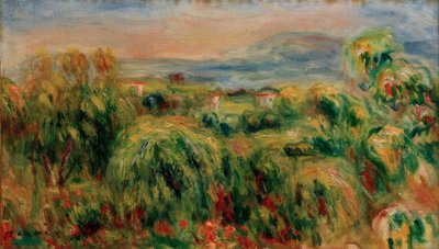 Cagnes av Pierre Auguste Renoir