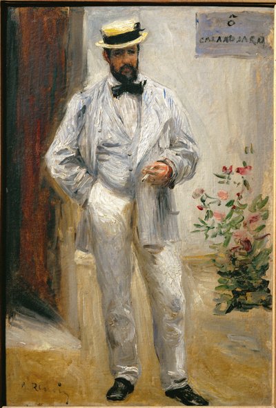 Charles Le Coeur (olje på lerret) av Pierre Auguste Renoir