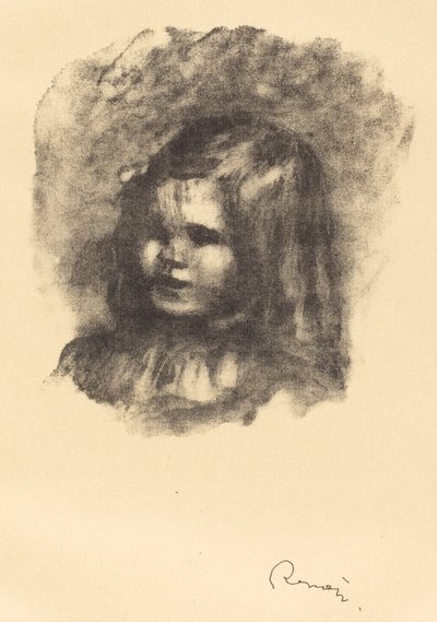 Claude Renoir, sving til venstre Claude Renoir, svinger til venstre, 1904. av Pierre Auguste Renoir
