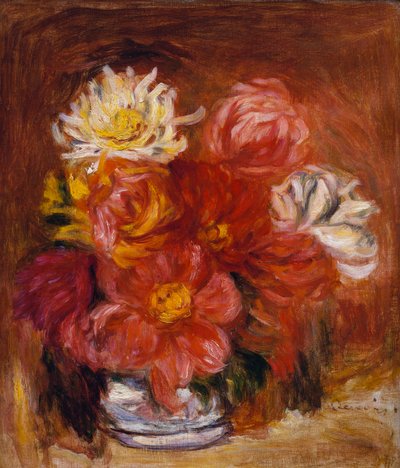 Dahlia, ca. 1890 av Pierre Auguste Renoir