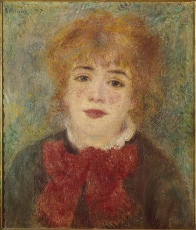 Portrett av en dame av Pierre Auguste Renoir