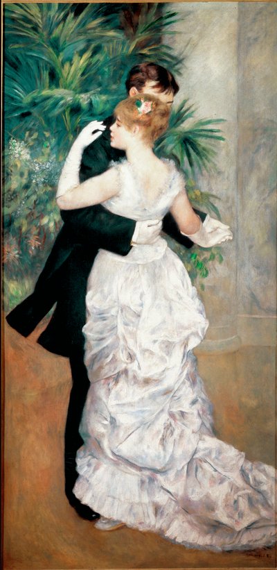Dans i byen av Pierre Auguste Renoir