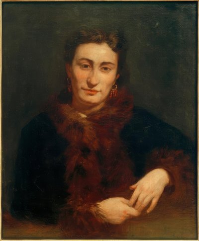 Damen i pelsen av Pierre Auguste Renoir
