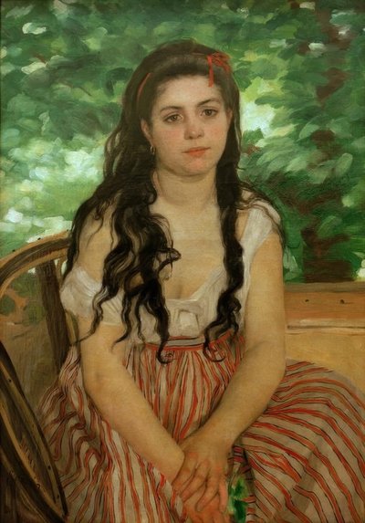 Im Sommer, Studie von Pierre Auguste Renoir