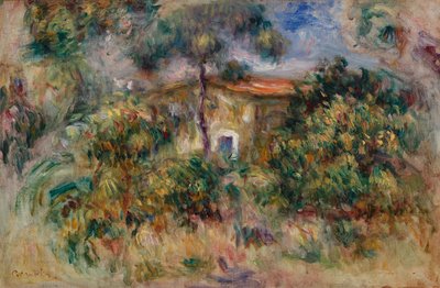 Våningshus av Pierre Auguste Renoir